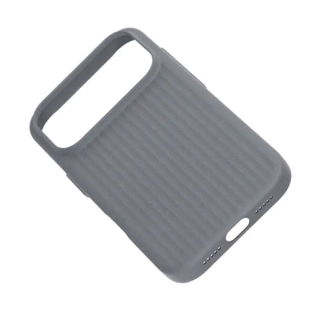 iPhone 17 Pro Skal Korrugerat MagSafe Grå