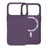 iPhone 17 Pro Max Skal Korrugerat MagSafe Lila