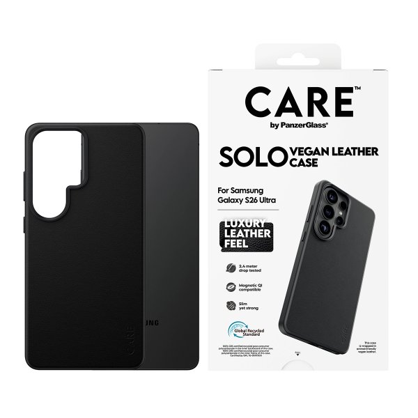 CARE by PanzerGlass Samsung Galaxy S26 Ultra Skal Solo Svart