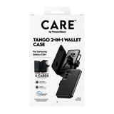 CARE by PanzerGlass Samsung Galaxy S26 Plus Fodral Tango Two-in-One Wallet MagSafe Svart