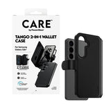 CARE by PanzerGlass Samsung Galaxy S26 Plus Fodral Tango Two-in-One Wallet MagSafe Svart
