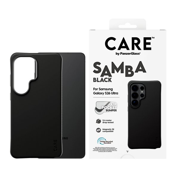 CARE by PanzerGlass Samsung Galaxy S26 Ultra Skal Samba MagSafe Svart