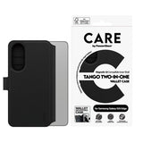 CARE by PanzerGlass Samsung Galaxy S25 Edge Fodral Tango Two-in-One Wallet MagSafe Svart