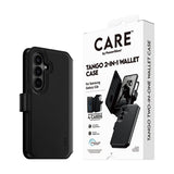 CARE by PanzerGlass Samsung Galaxy S26 Fodral Tango Two-in-One Wallet MagSafe Svart
