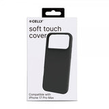 Celly iPhone 17 Pro Max Skal CROMO Svart