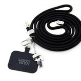 Karl Lagerfeld Crossbody Strap Cord Ikonik Svart