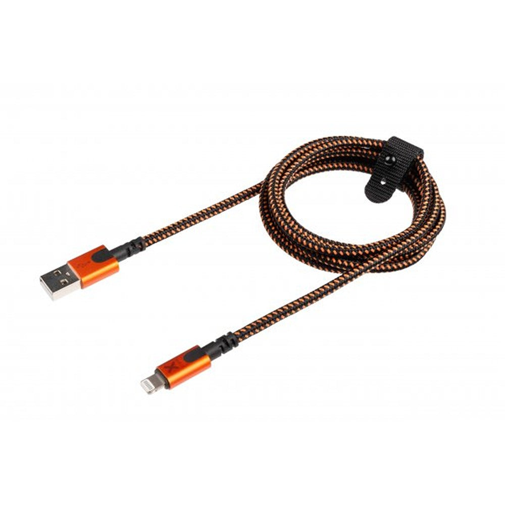 Xtorm Xtreme USB-A to Lightning Kabel 1.5m Svart Orange