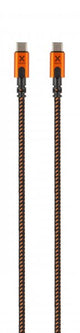 Xtorm Xtreme USB-C to USB-C PD Kabel 1.5m Svart Orange