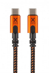 Xtorm Xtreme USB-C to USB-C PD Kabel 1.5m Svart Orange