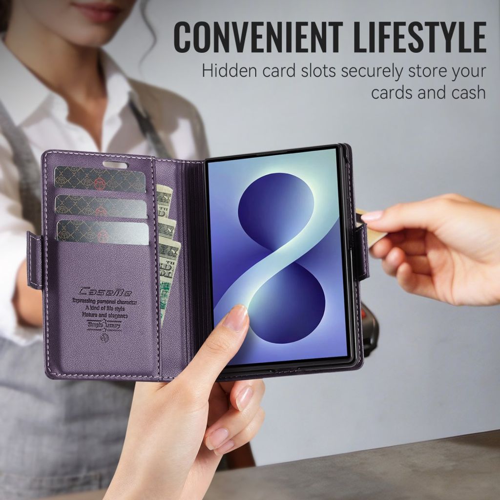 CaseMe Samsung Galaxy Z Fold 8 Fodral 023 Series Lila