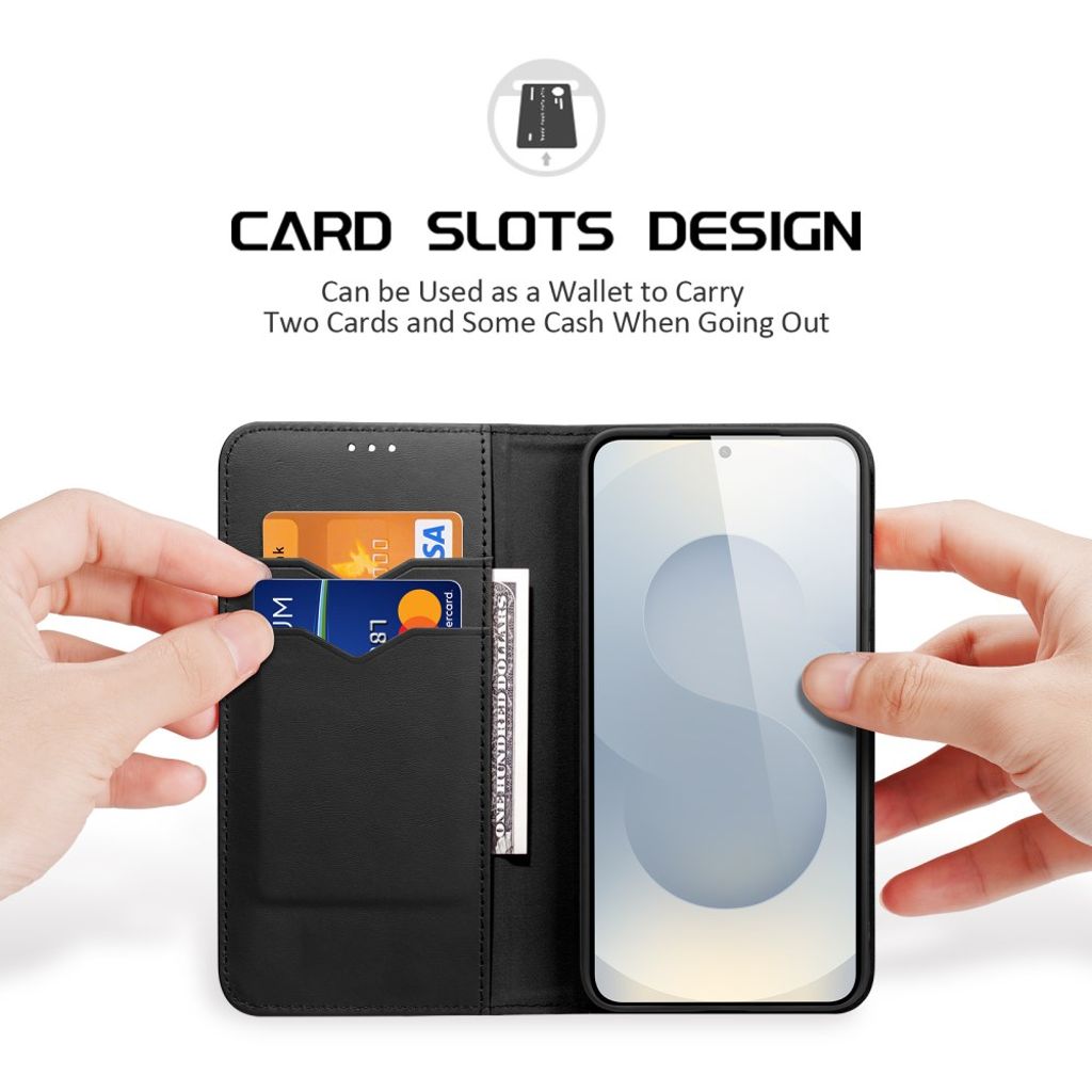 Dux Ducis Samsung Galaxy S26 Fodral Hivo Series Svart