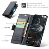 CaseMe Samsung Galaxy S25 Edge Fodral 023 Series Svart