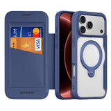 Dux Ducis iPhone 17 Pro Max/18 Pro Max Fodral Skin X Pro Series Kickstand MagSafe Blå