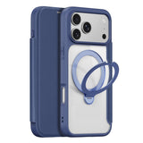 Dux Ducis iPhone 17 Pro Max/18 Pro Max Fodral Skin X Pro Series Kickstand MagSafe Blå