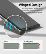 Ringke Samsung Galaxy S23 Ultra Skärmskydd Dual Easy Film 2-pack