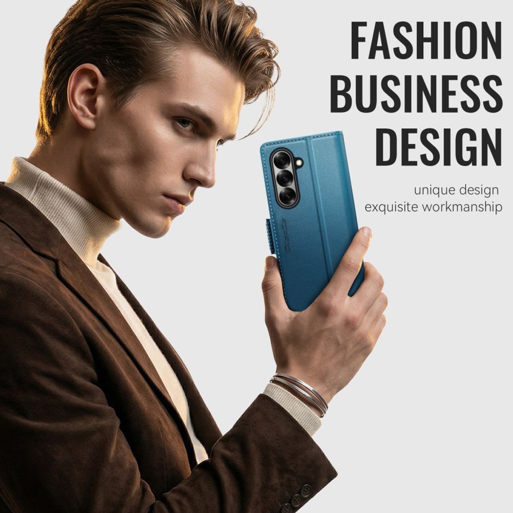 CaseMe Samsung Galaxy Z Fold 8 Ultra Fodral 023 Series Blå