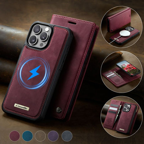 CaseMe iPhone 13 Pro Fodral C49 Series Röd