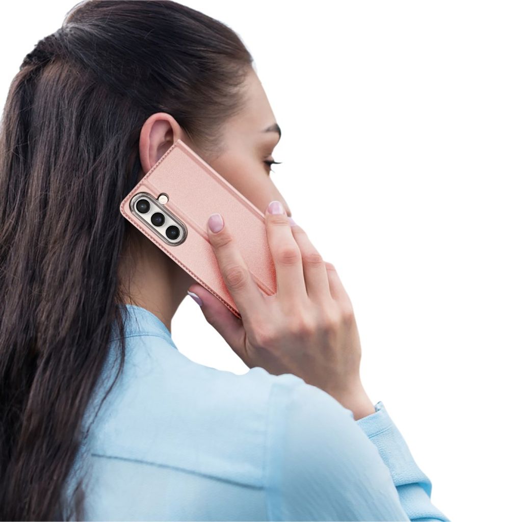 Dux Ducis Samsung Galaxy S25 FE Fodral Skin Pro Series Rosa