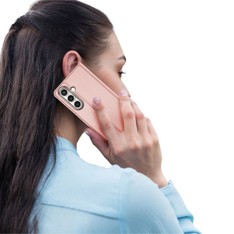 Dux Ducis Samsung Galaxy S25 FE Fodral Skin Pro Series Rosa