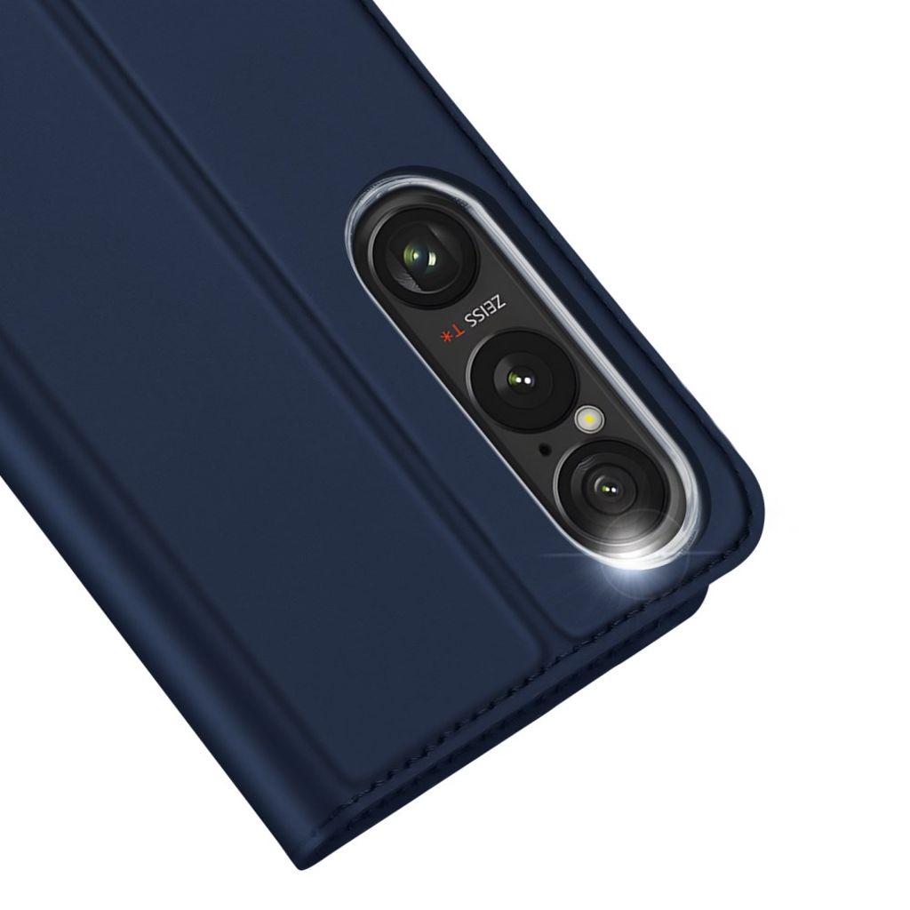 Dux Ducis Sony Xperia 1 VII Fodral Skin Pro Series Blå