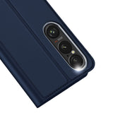Dux Ducis Sony Xperia 1 VII Fodral Skin Pro Series Blå
