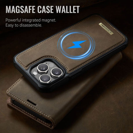 CaseMe iPhone 13 Pro Fodral C49 Series Brun