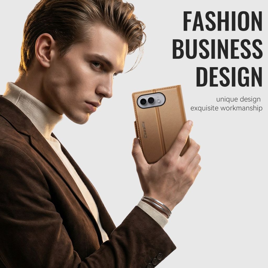 CaseMe iPhone Duo Fodral 023 Series Brun