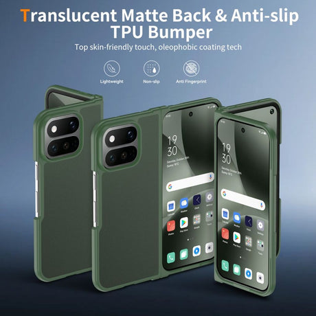 Google Pixel 11 Pro Fold Skal Frostad Grön