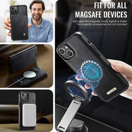 CaseMe iPhone 13 Fodral C49 Series Svart