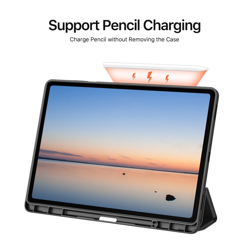 Dux Ducis Samsung Galaxy Tab S12 Plus Fodral DOMO Series Svart