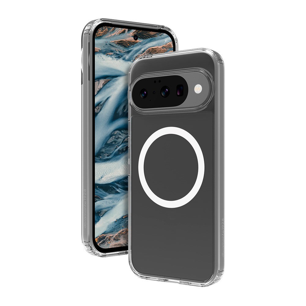 dbramante1928 Google Pixel 10/Google Pixel 10 Pro Skal Iceland Pro Qi2 Transparent