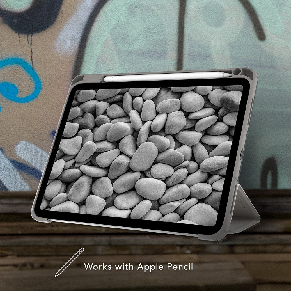 dbramante1928 iPad 10.9 (gen 10)/iPad 11 (A16) Fodral London ICON River Stone