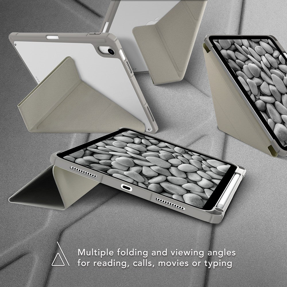 dbramante1928 iPad 10.9 (gen 10)/iPad 11 (A16) Fodral London ICON River Stone