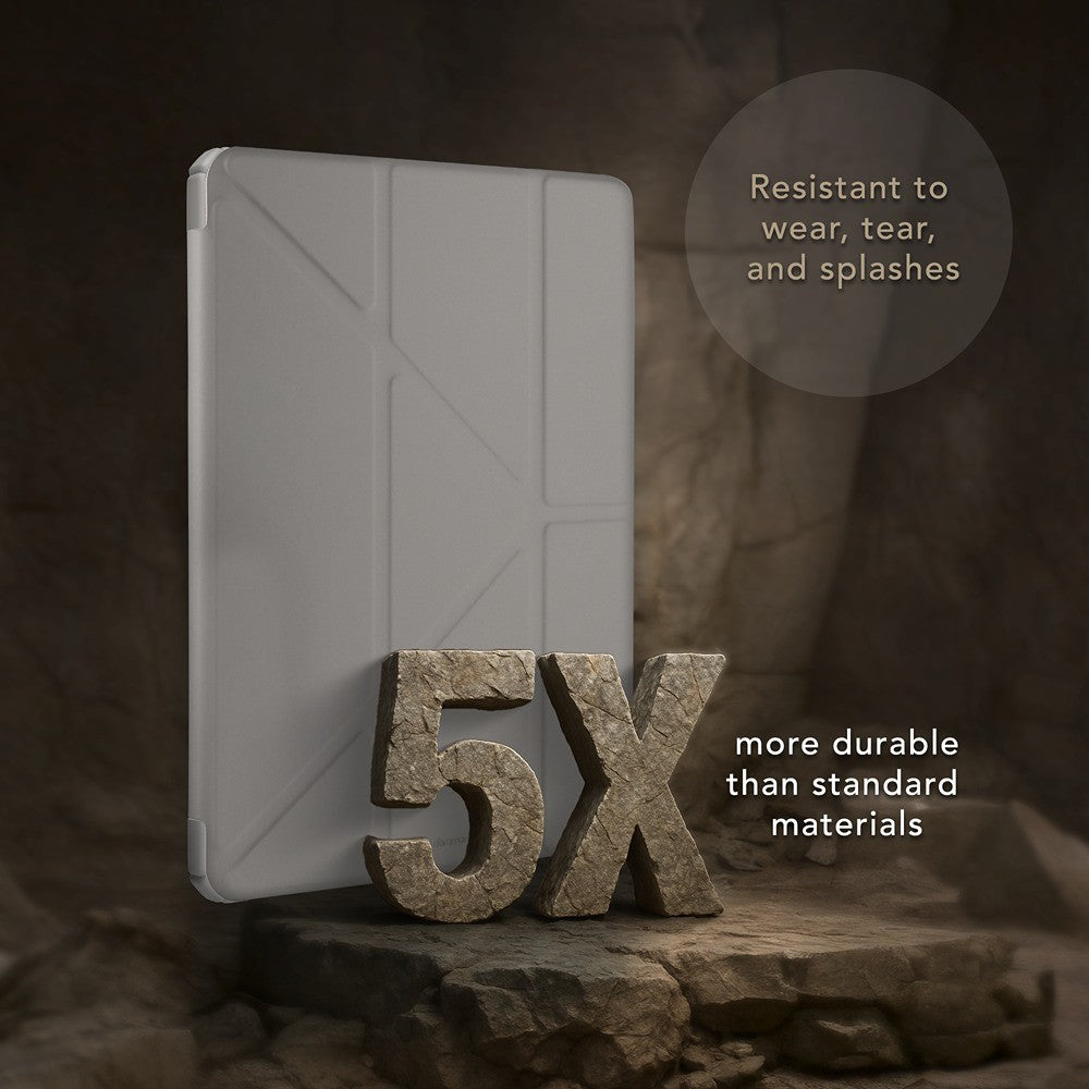dbramante1928 iPad 10.9 (gen 10)/iPad 11 (A16) Fodral London ICON River Stone