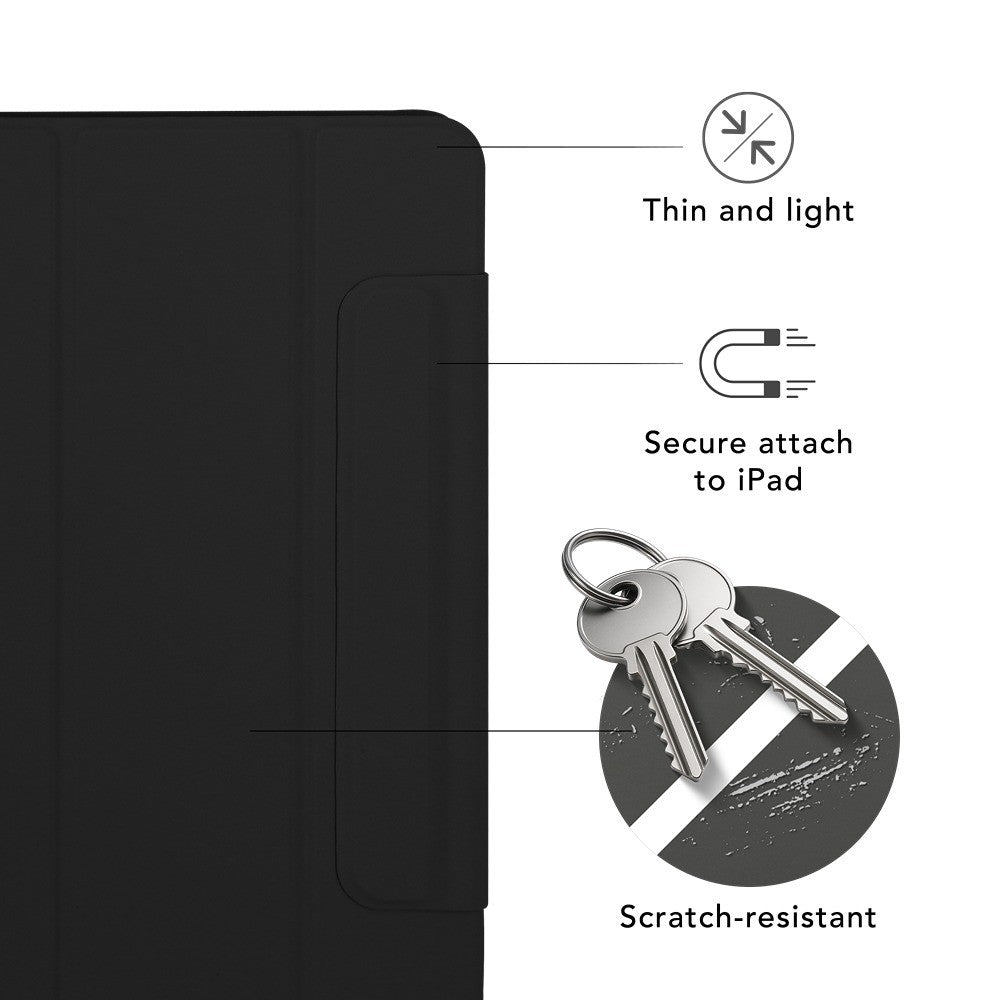 dbramante1928 iPad Air 11 (M2/M3/M4) Fodral Avenida ICON Midnight