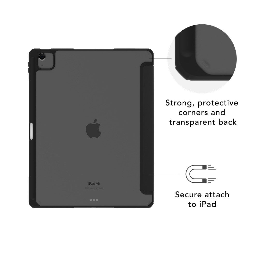 dbramante1928 iPad Air 13 (M2/M3/M4) Fodral London ICON Midnight