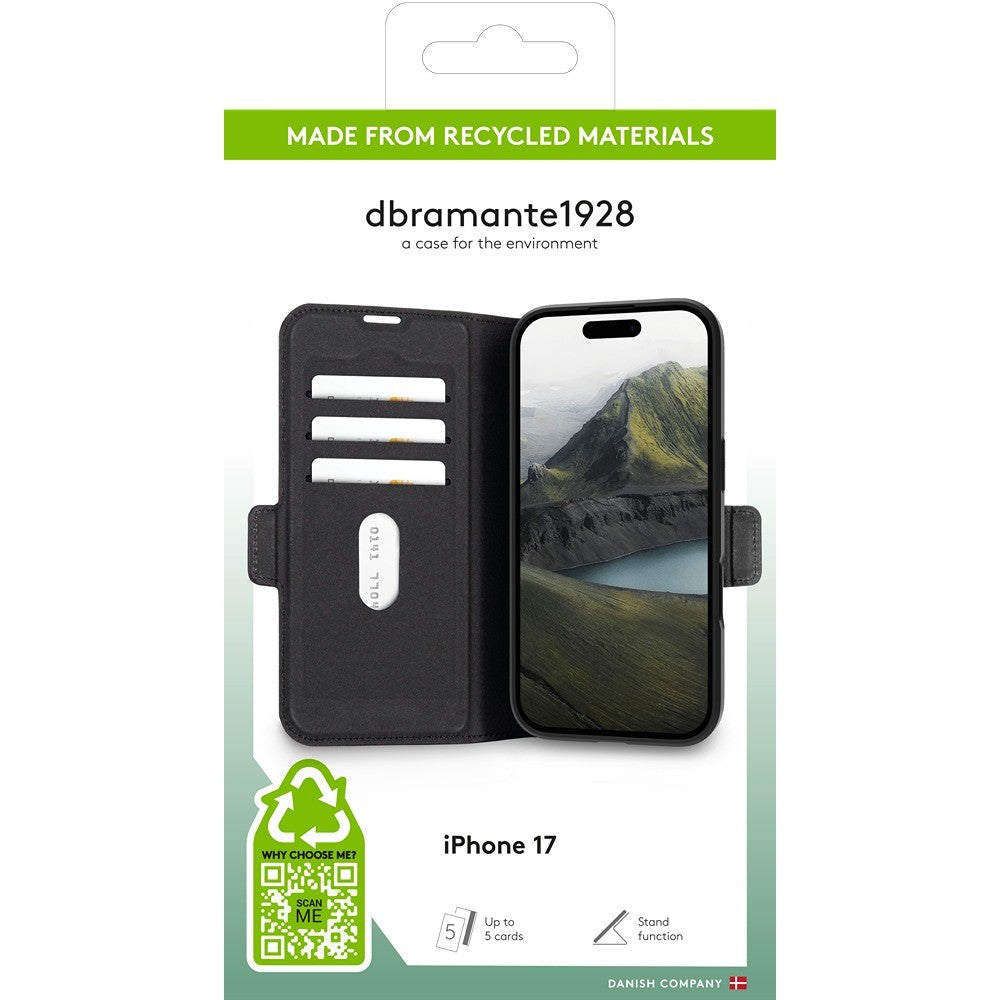 dbramante1928 iPhone 17 Fodral Oslo Pro Svart