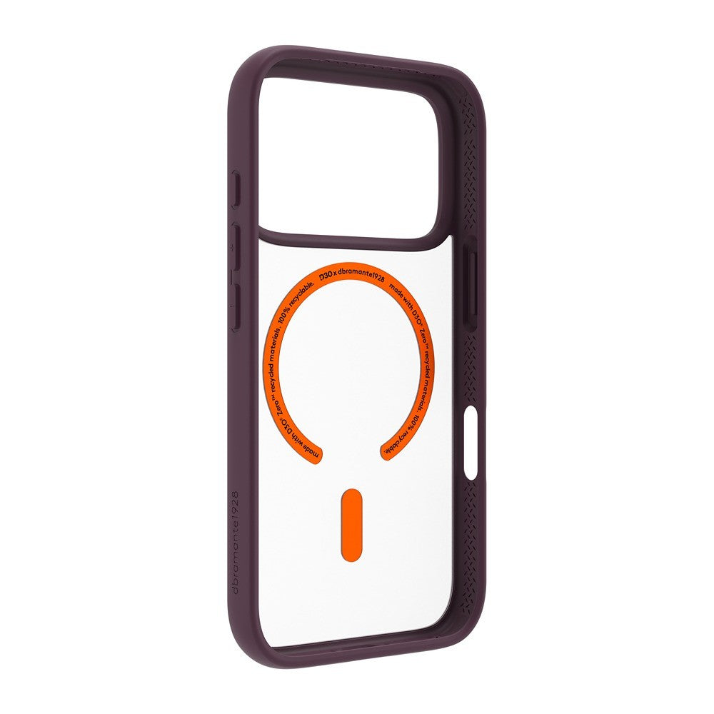 dbramante1928 iPhone 17 Pro/iPhone 18 Pro Skal Grenen Ultra MagSafe Burgundy