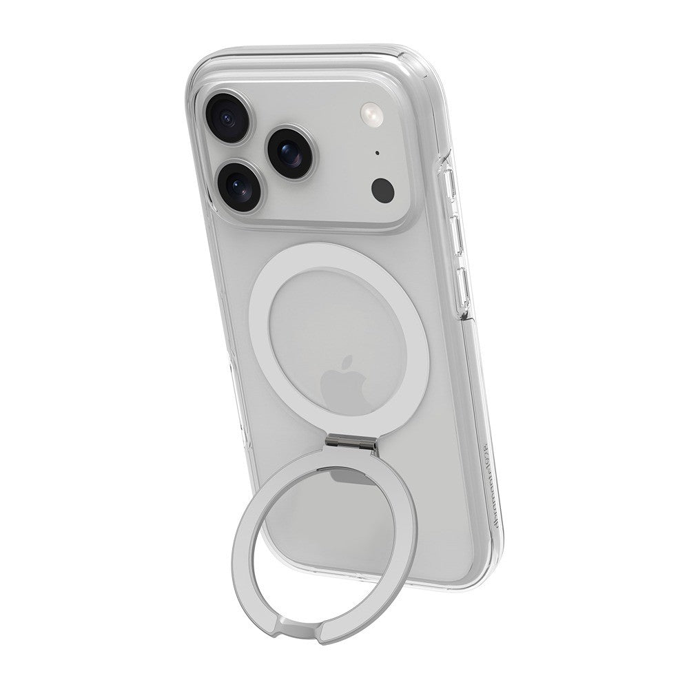 dbramante1928 iPhone 17 Pro/iPhone 18 Pro Skal Iceland Ultra MagSafe Kick Transparent