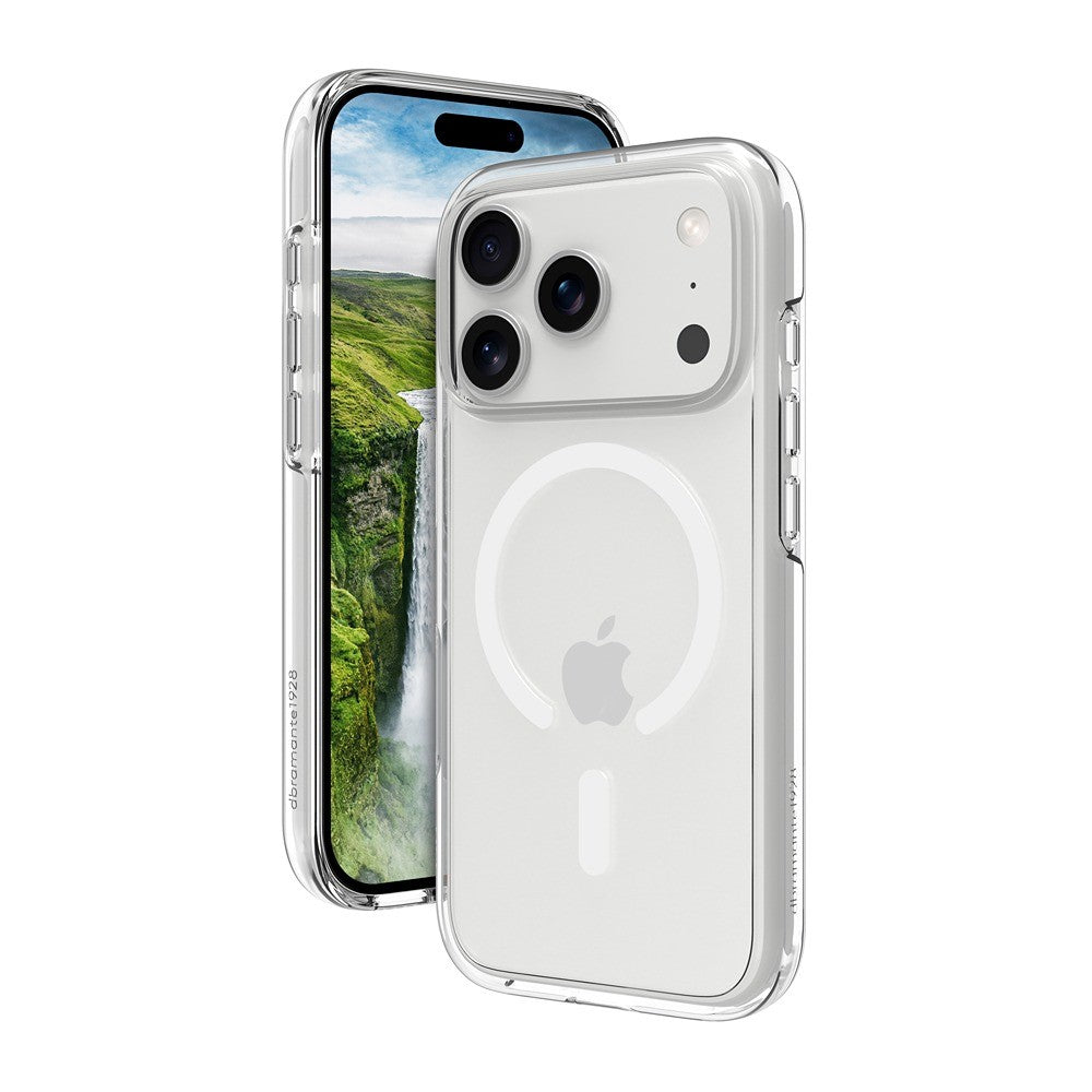 dbramante1928 iPhone 17 Pro/iPhone 18 Pro Skal Iceland Ultra MagSafe Transparent