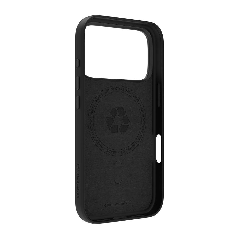 dbramante1928 iPhone 17 Pro/iPhone 18 Pro Skal Roskilde MagSafe Kick ICON Midnight