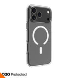 dbramante1928 iPhone 17 Pro Max/iPhone 18 Pro Max Skal Iceland Ultra MagSafe D3O Transparent