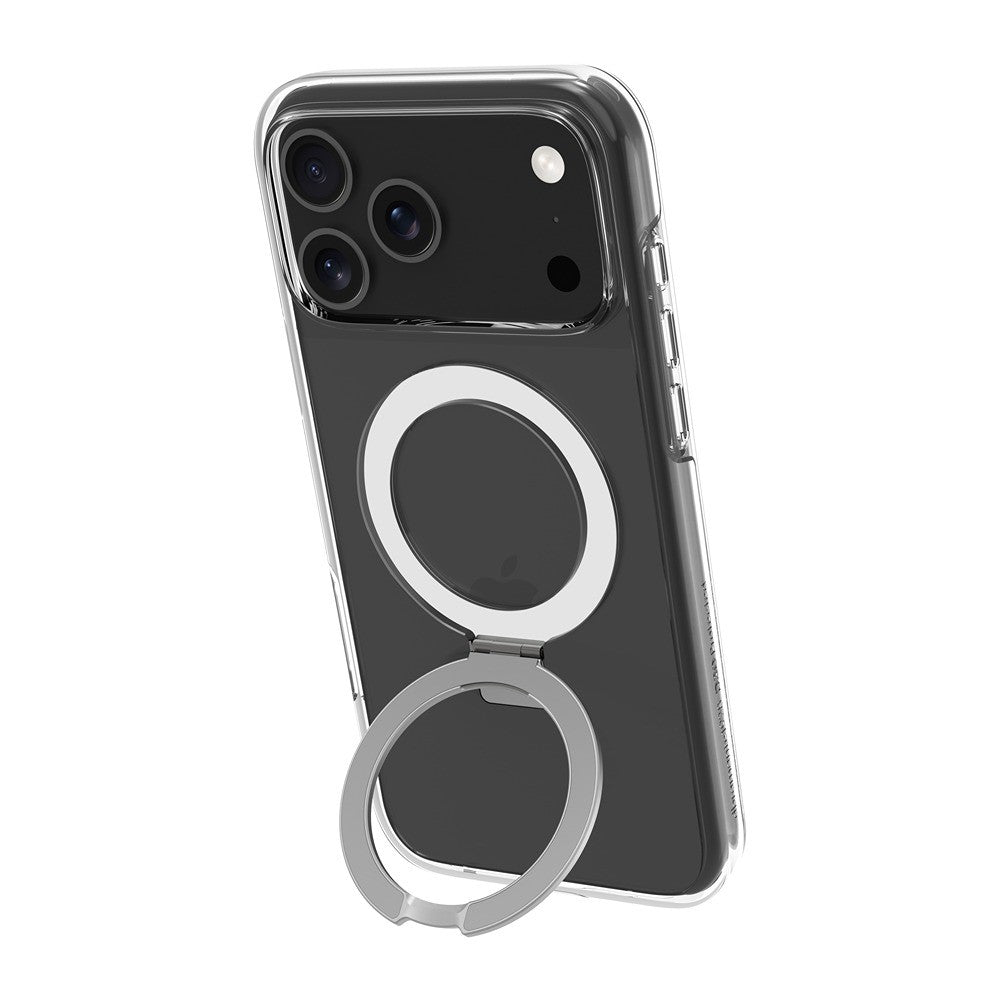 dbramante1928 iPhone 17 Pro Max/iPhone 18 Pro Max Skal Iceland Ultra MagSafe Kick D3O Transparent