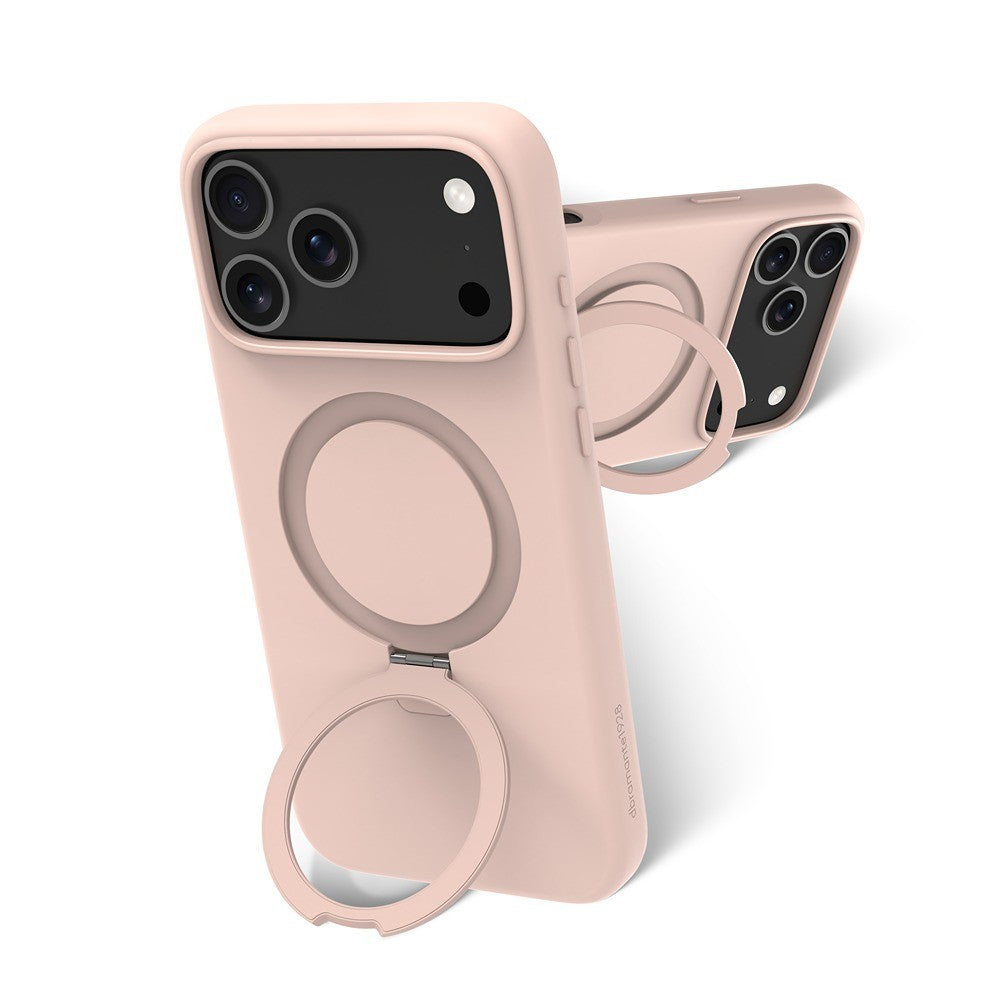 dbramante1928 iPhone 17 Pro Max/iPhone 18 Pro Max Skal Roskilde MagSafe Kick ICON Pink Sand