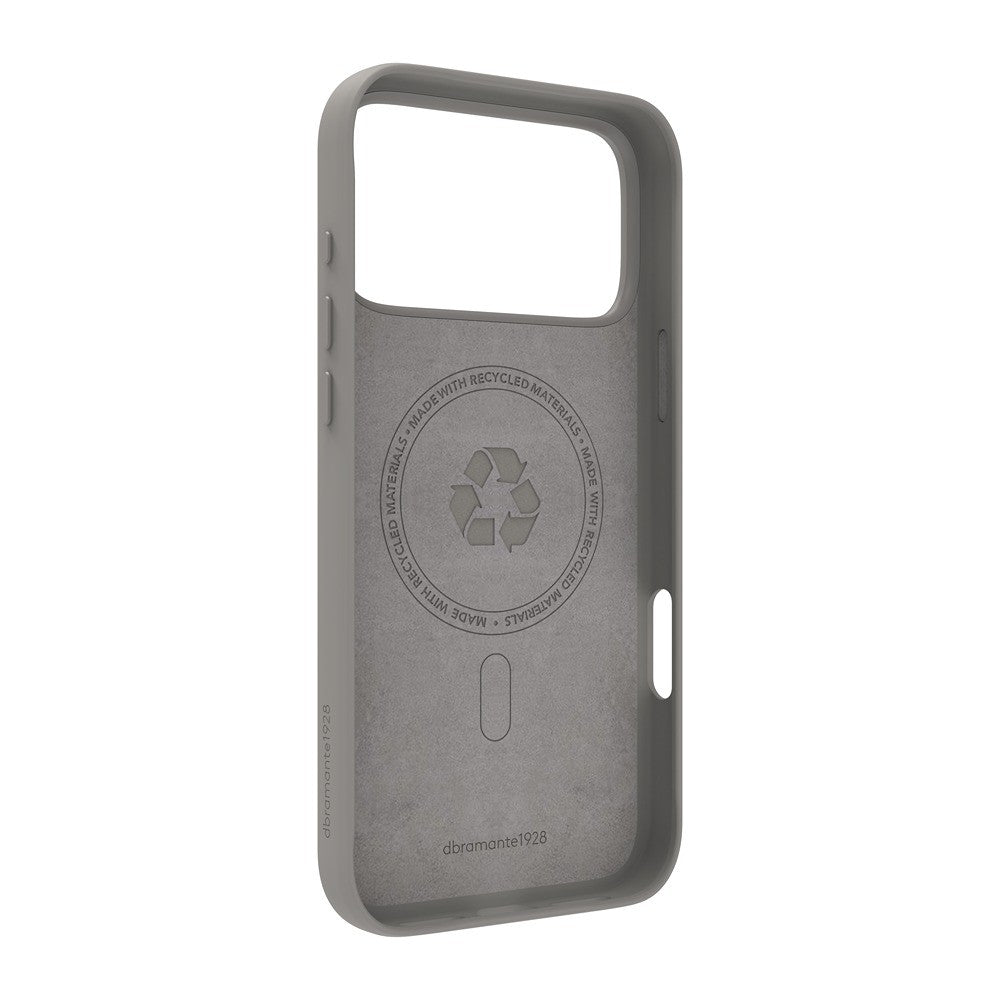 dbramante1928 iPhone 17 Pro Max/iPhone 18 Pro Max Skal Roskilde MagSafe Kick ICON River Stone