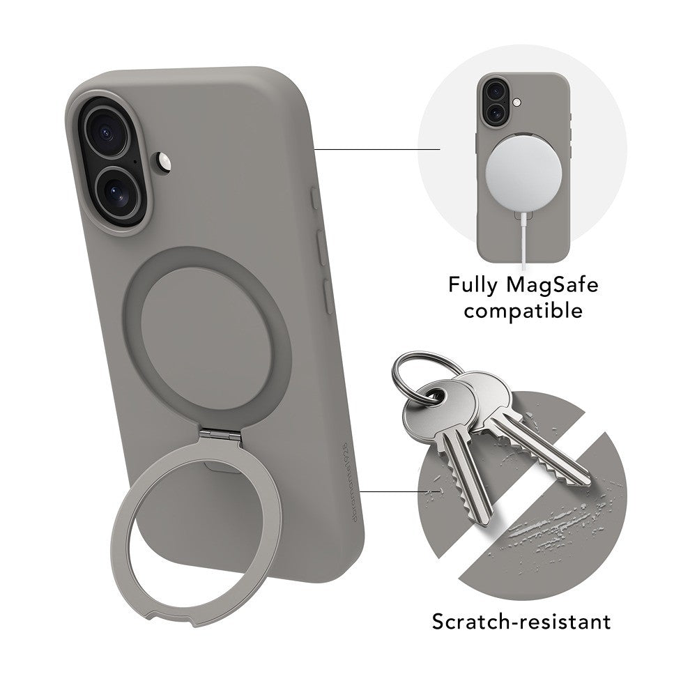 dbramante1928 iPhone 17 Skal Roskilde MagSafe Kick ICON River Stone