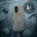 dbramante1928 iPhone 17 Skal Roskilde MagSafe Kick ICON River Stone