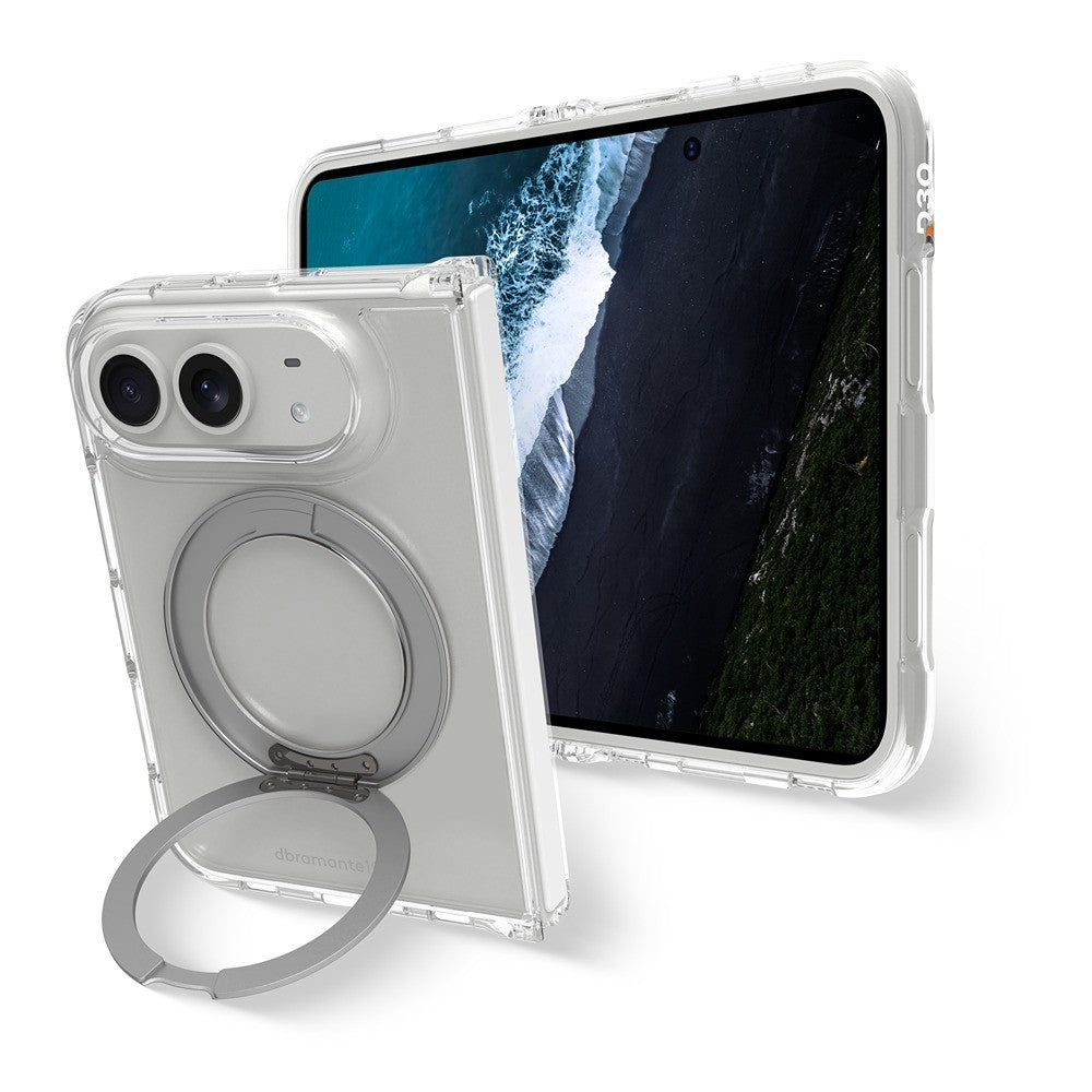 dbramante1928 iPhone Duo Skal Iceland Ultra MagSafe Kick Transparent