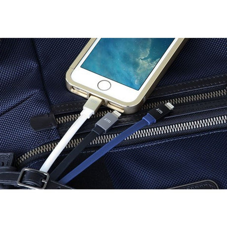 Just Mobile Kabel AluCable Flat USB-A/Lightning 1.2m Roseguld