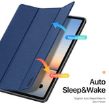 Dux Ducis Samsung Galaxy Tab S12 Plus Fodral DOMO Series Blå